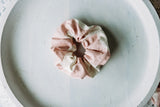 Scrunchie ~ Pastel Pink Linen