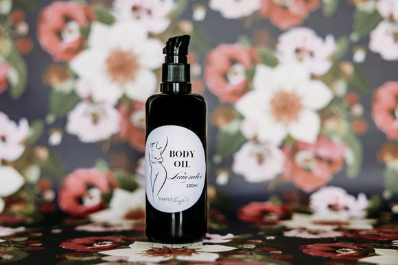 Beautiful Body Oil ~Lavender