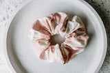 Scrunchie ~ Pastel Pink Linen